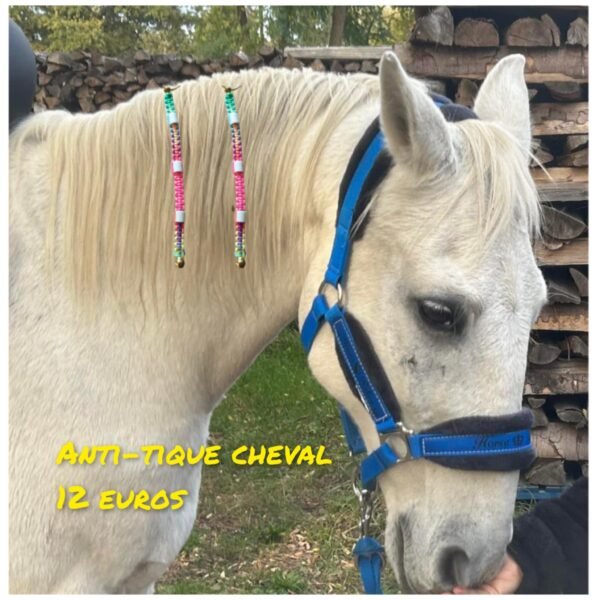 Protection Naturelle Anti-Tiques pour Chevaux – Fabriqué à la Demande